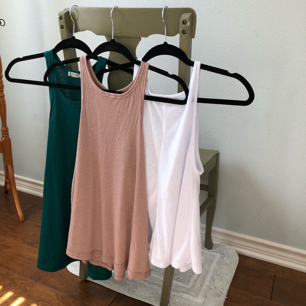 3 free people tanks!